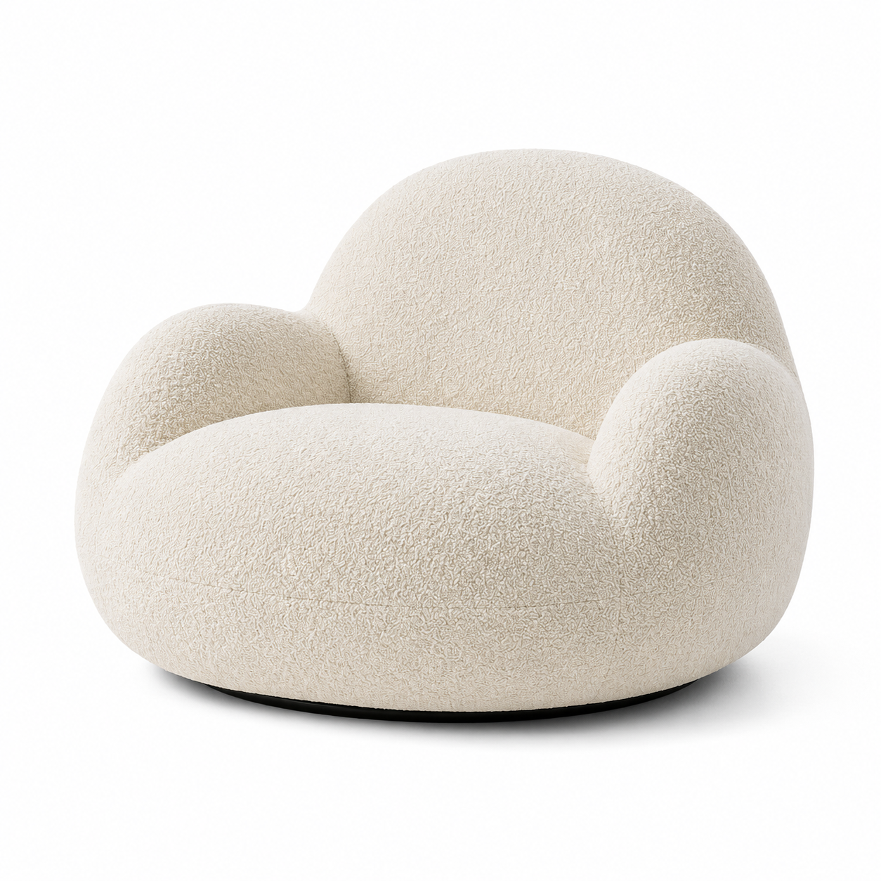 nuvellalife™ Sculptural Bouclé Lounge Chair
