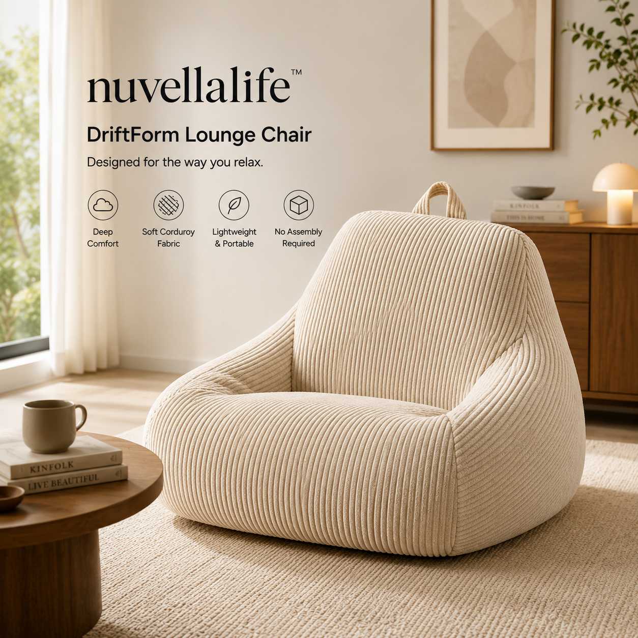 nuvellalife™ DriftForm Lounge Chair