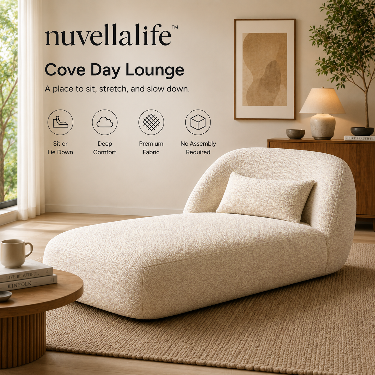 nuvellalife™ Cove Day Lounge