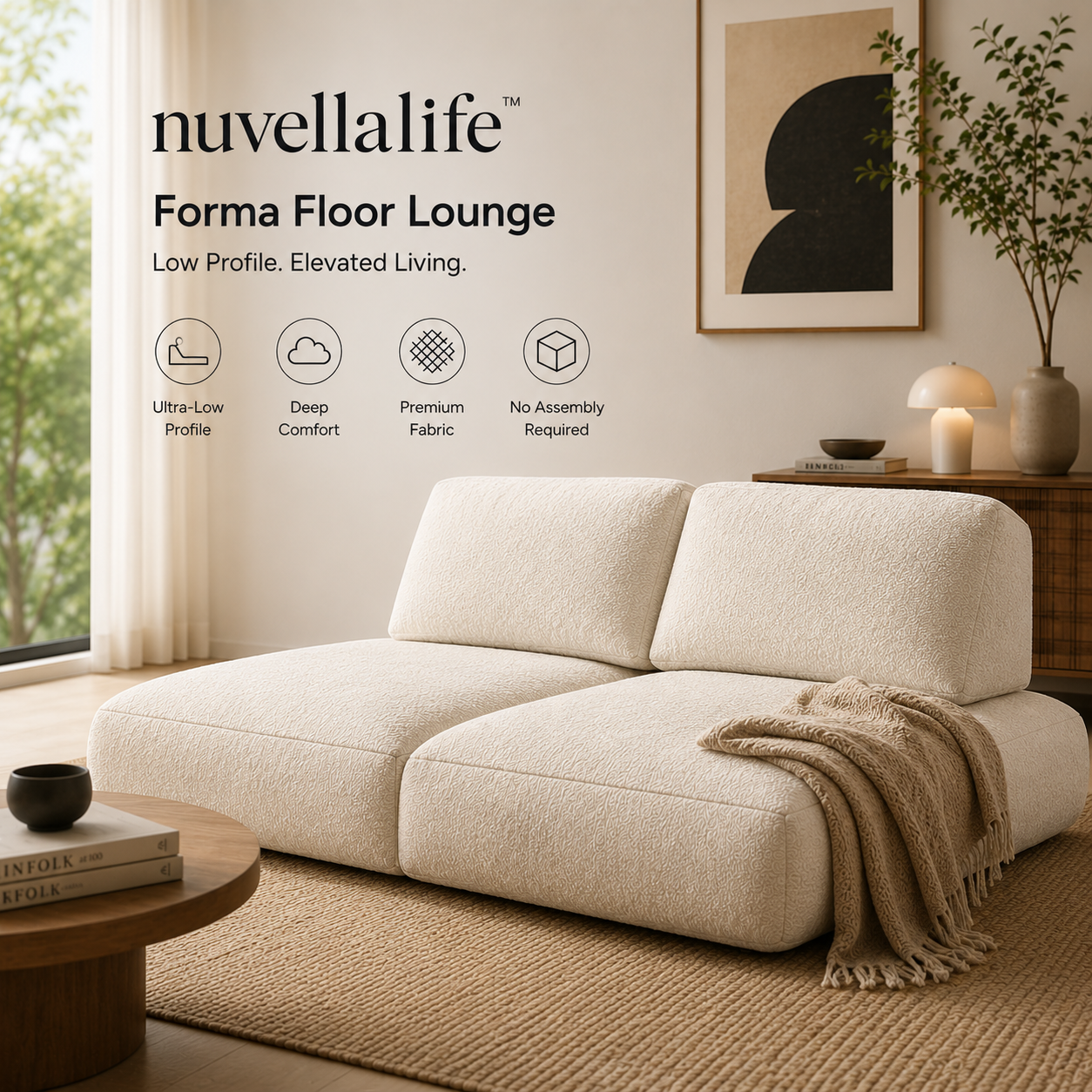 nuvellalife™ Forma Floor Lounge